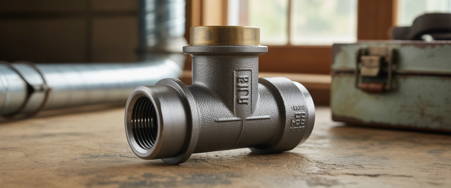 Тройники с внутренней резьбой (муфтовые) - Баннер категории