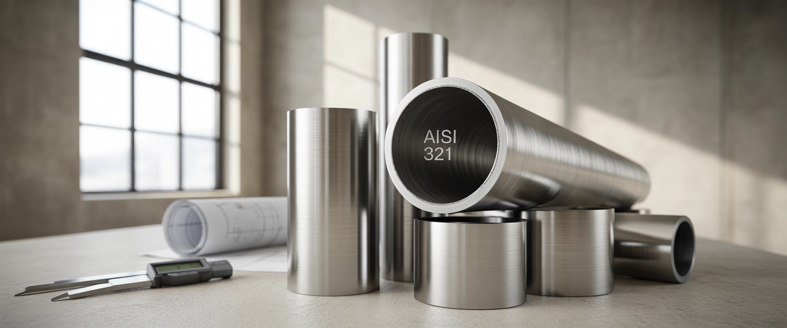 Трубы AISI 321 – термостойкая (с титаном) - Баннер категории