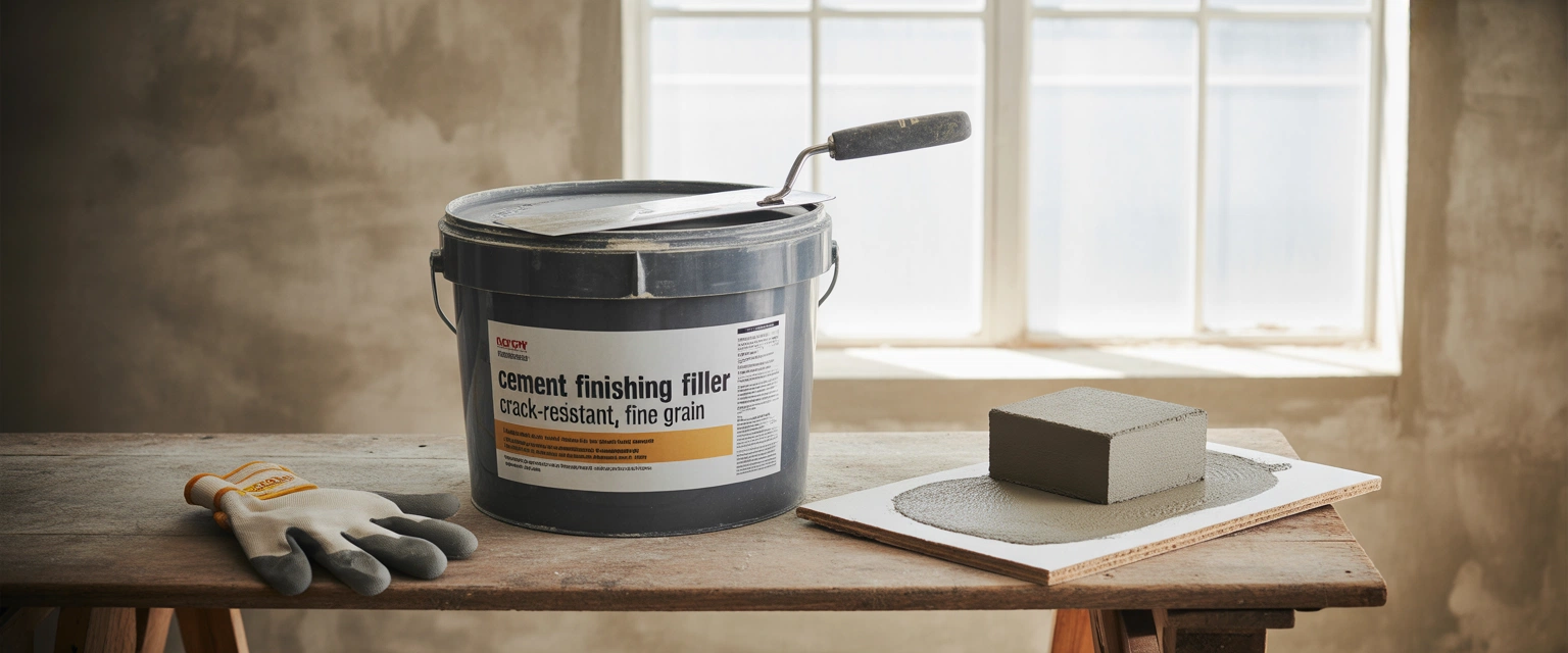 Цементные шпаклёвки - Баннер категории