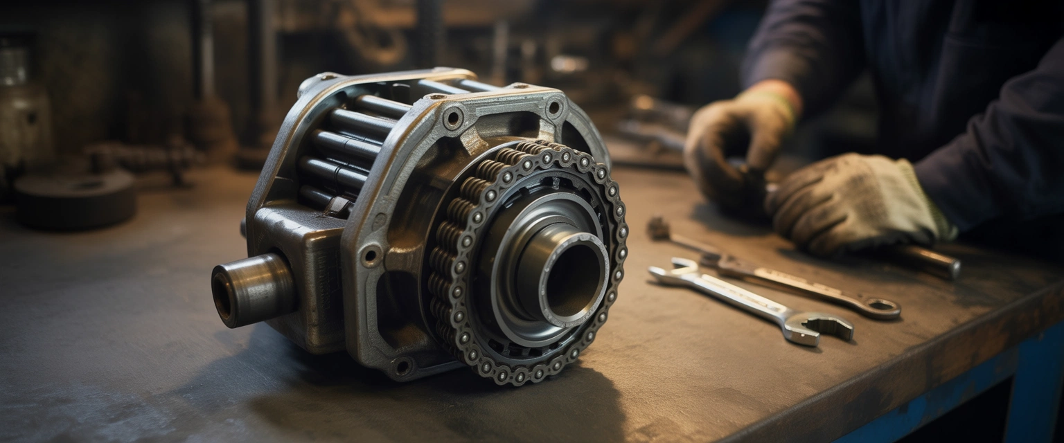 Цепная или шестерёнчатая передача - Баннер категории