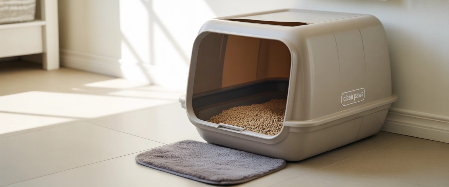 Туалет домик для кошек - Баннер категории