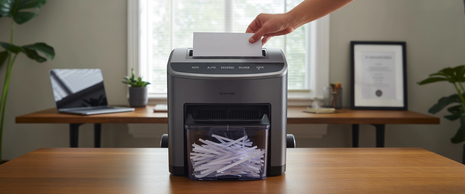 Уничтожитель документов - Баннер категории