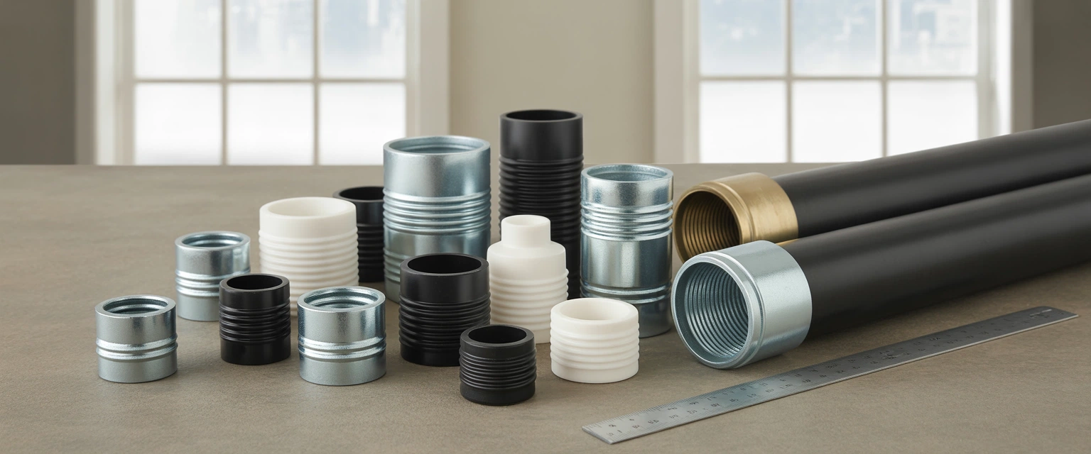 Заглушки для профильных труб (пластиковые, металлические) - Баннер категории