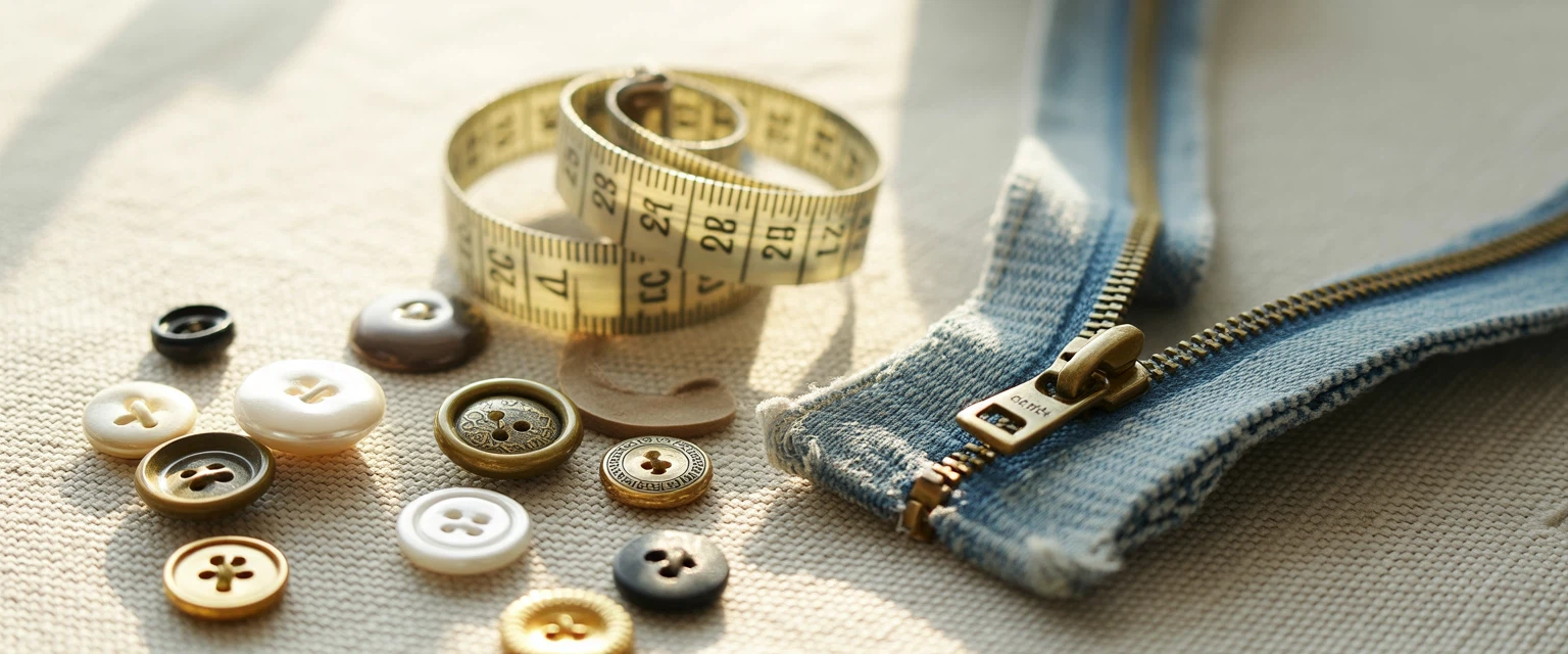 Застежки для одежды - Баннер категории