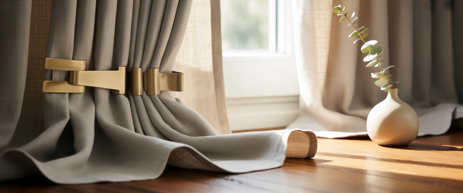 Зажимы для штор - Баннер категории